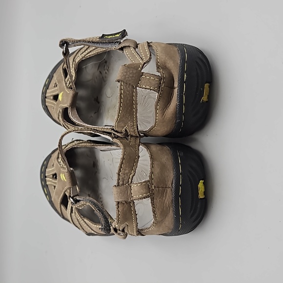 JAMBU T-Strap Leather Memory Foam Women 7.5 sandals - Picture 7 of 9